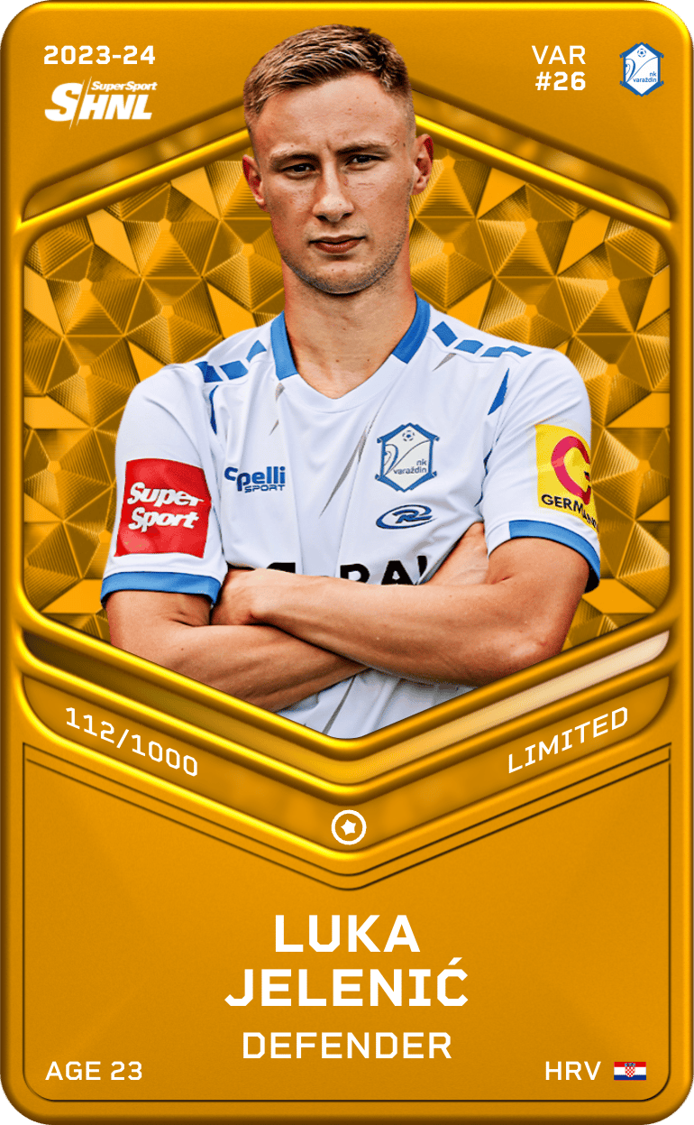 Luka Jelenić 2023-24 • Limited 112/1000