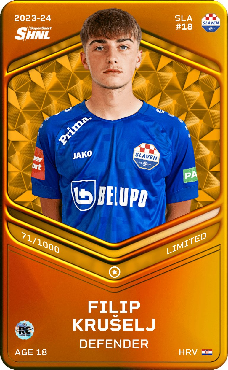 Filip Krušelj 2023-24 • Limited 71/1000
