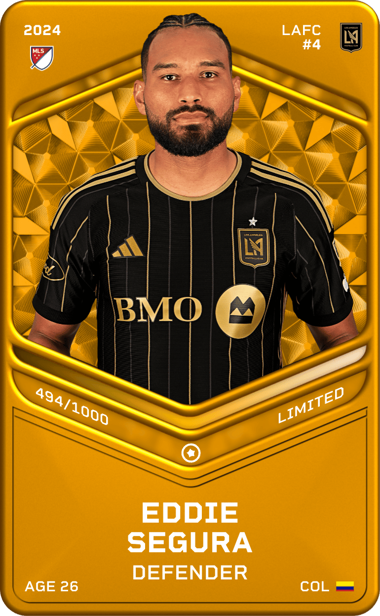 Eddie Segura 2024-25 • Limited 494/1000