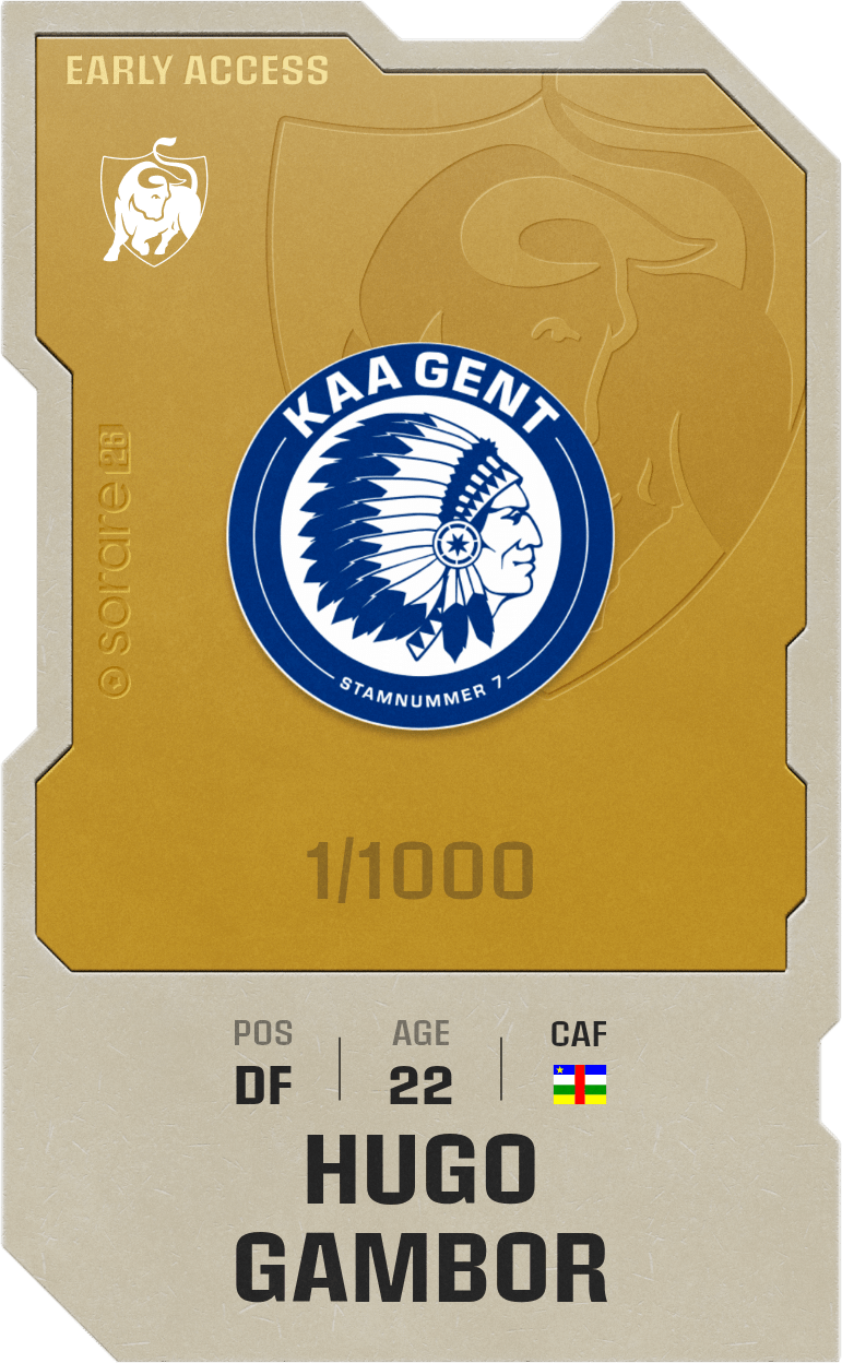 Hugo Gambor 2025-26 • Limited 1/1000