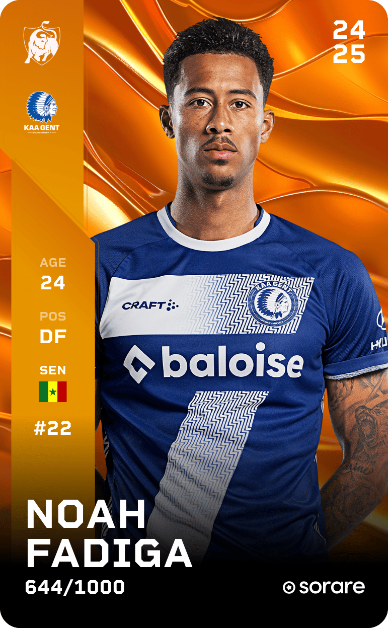 Noah Fadiga 2024-25 • Limited 644/1000