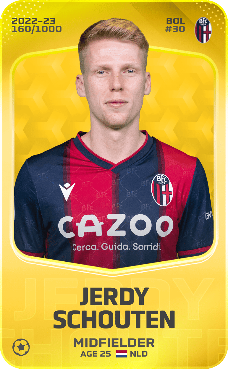 Jerdy Schouten 2022-23 • Limited 160/1000