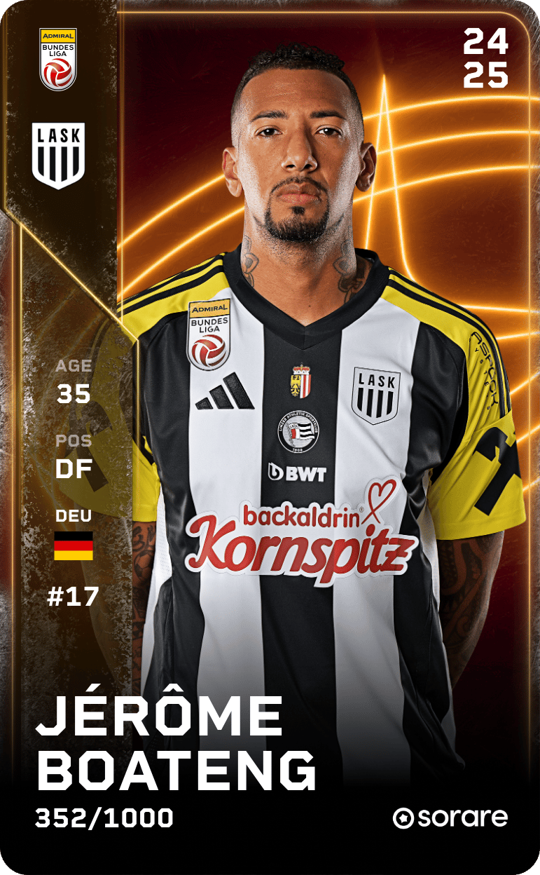 Jérôme Boateng 2024-25 • Limited 352/1000