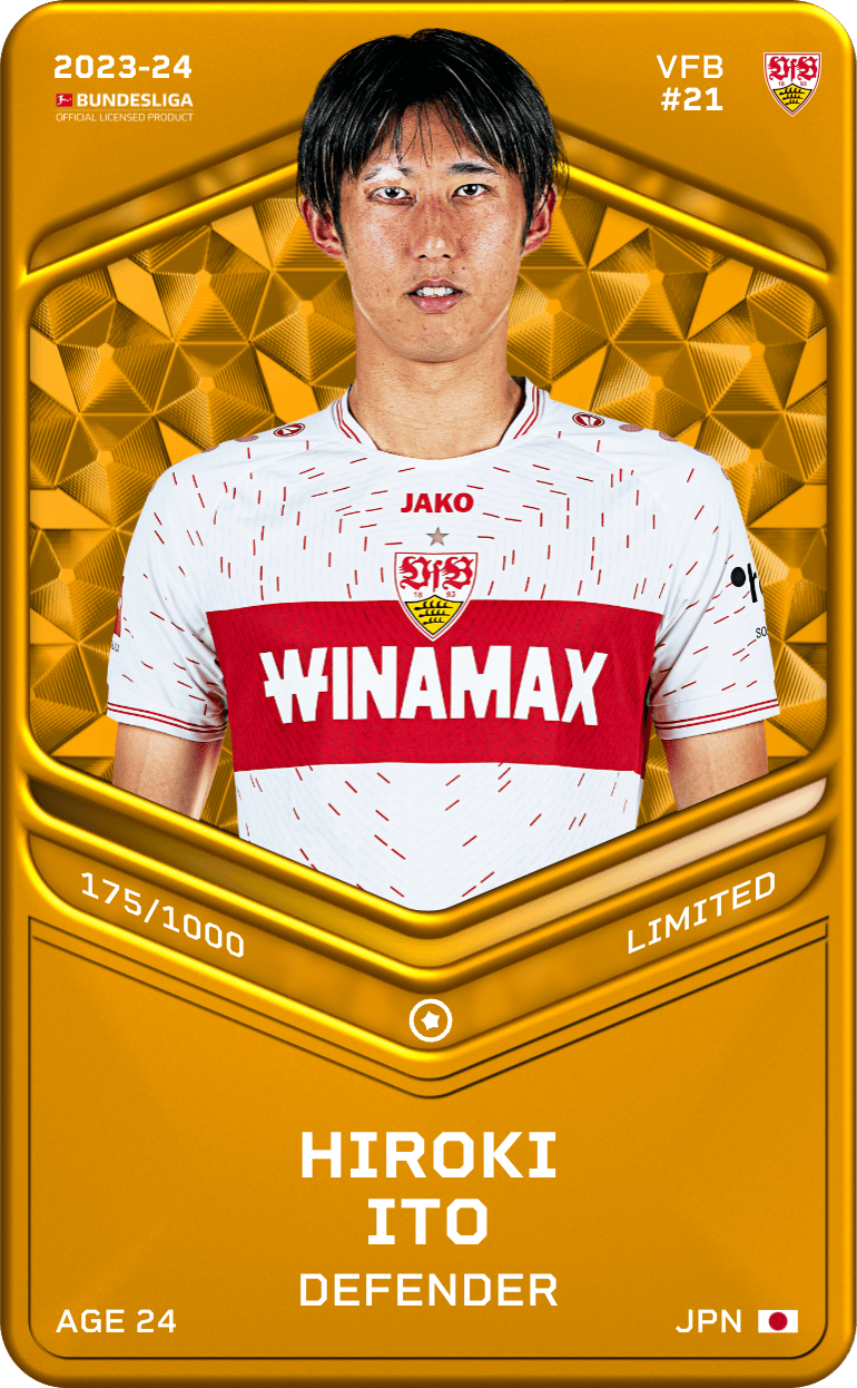 Hiroki Ito 2023-24 • Limited 175/1000