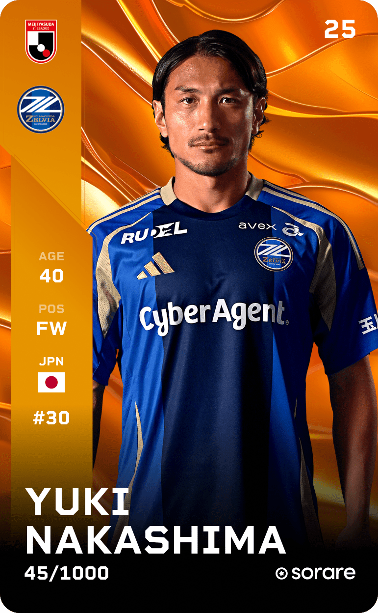Yuki Nakashima 2025-26 • Limited 45/1000