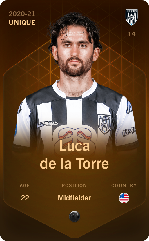 Sorare - Sorare Official - Luca de la Torre 2020-21 • Unique - NFT # 115370212476601784979109401228802459707825250757580134066916935295315608906667