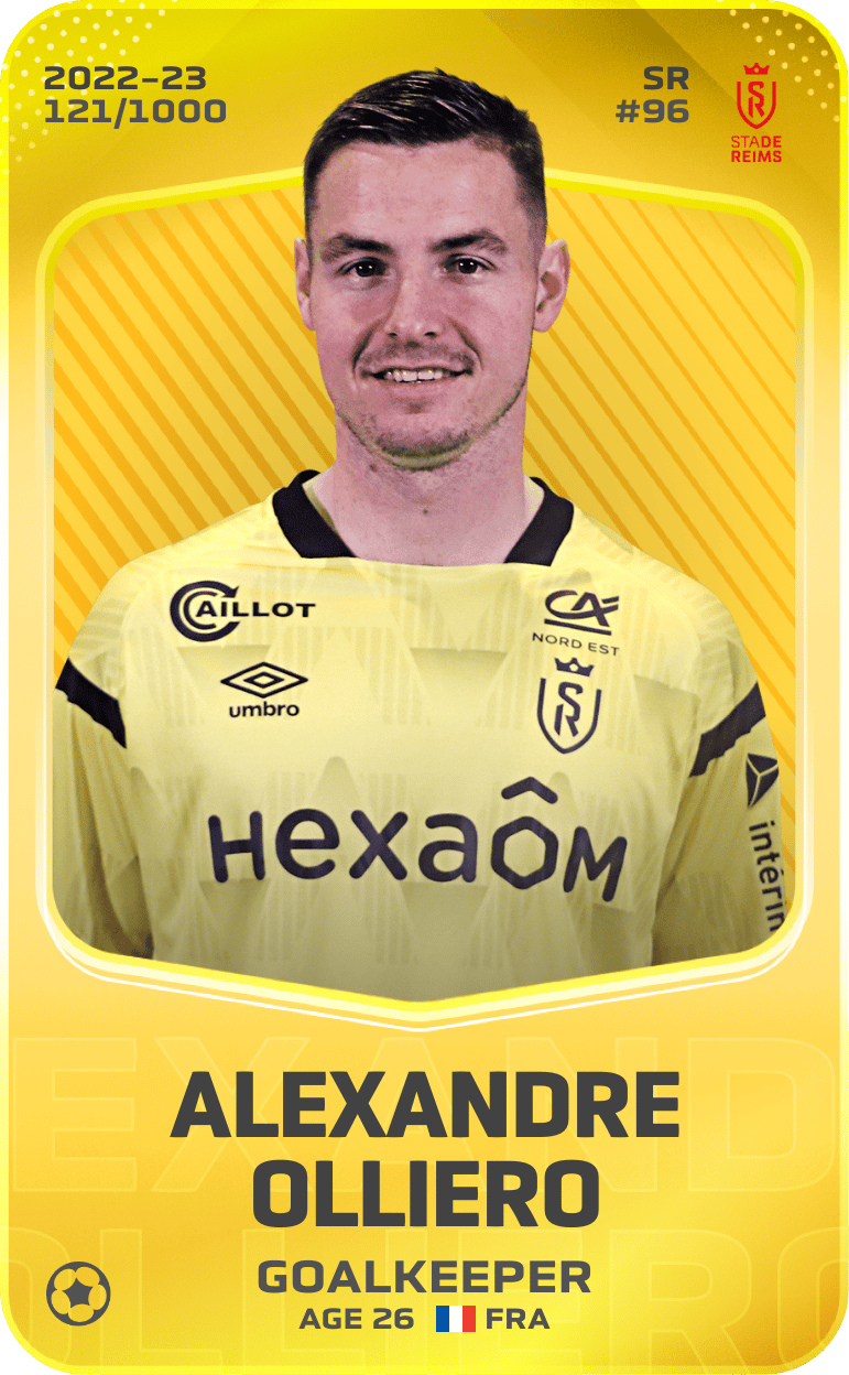 Alexandre Olliero 2022-23 • Limited 121/1000