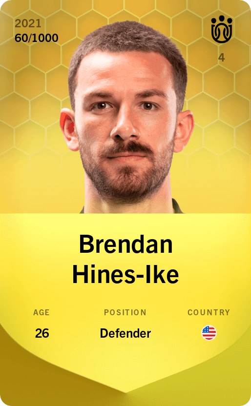 Brendan Hines-Ike 2021-22 • Limited 60/1000