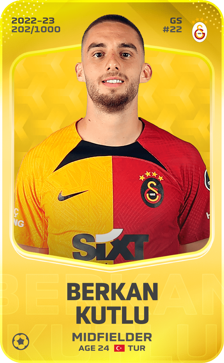 Berkan Kutlu 2022-23 • Limited 202/1000