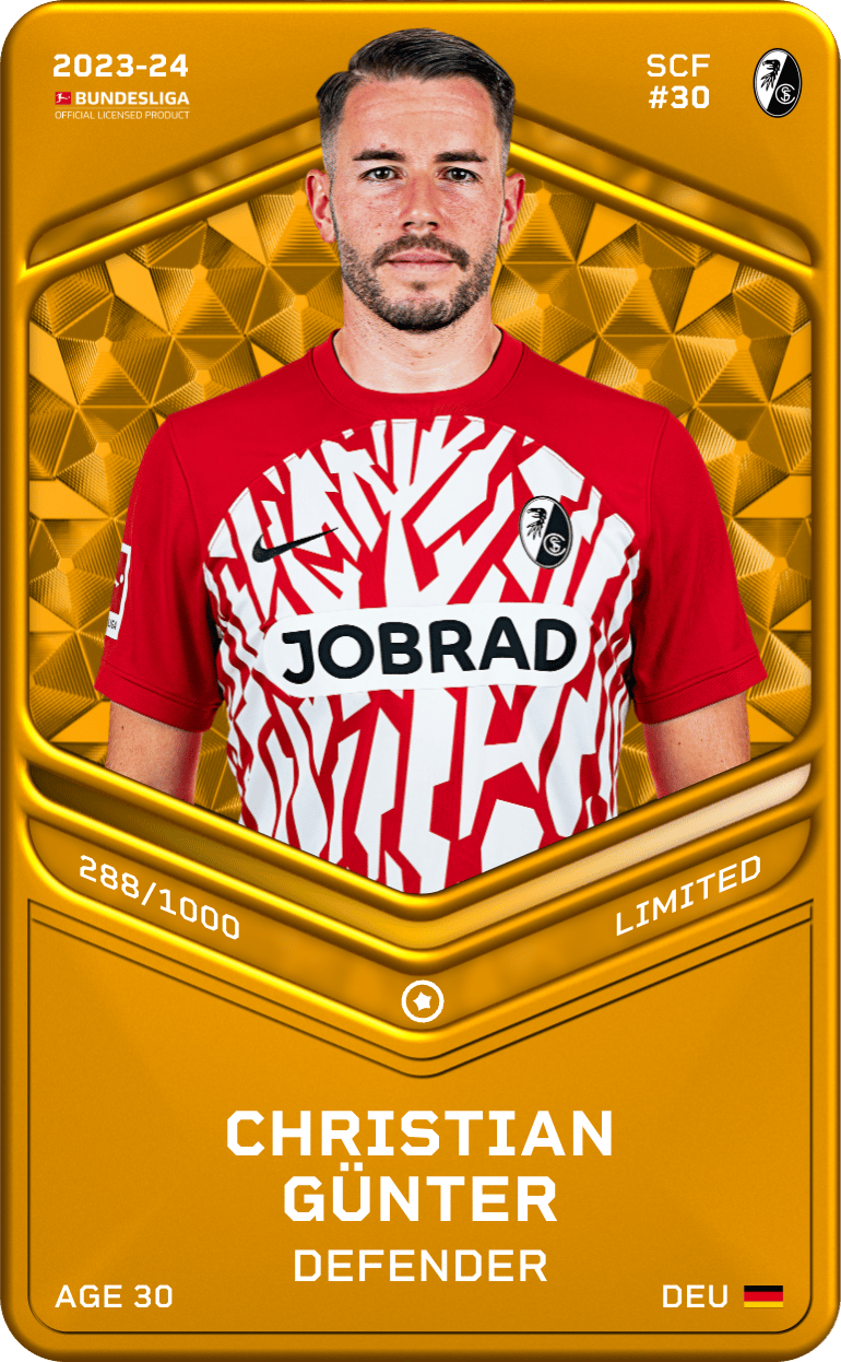 Christian Günter 2023-24 • Limited 288/1000