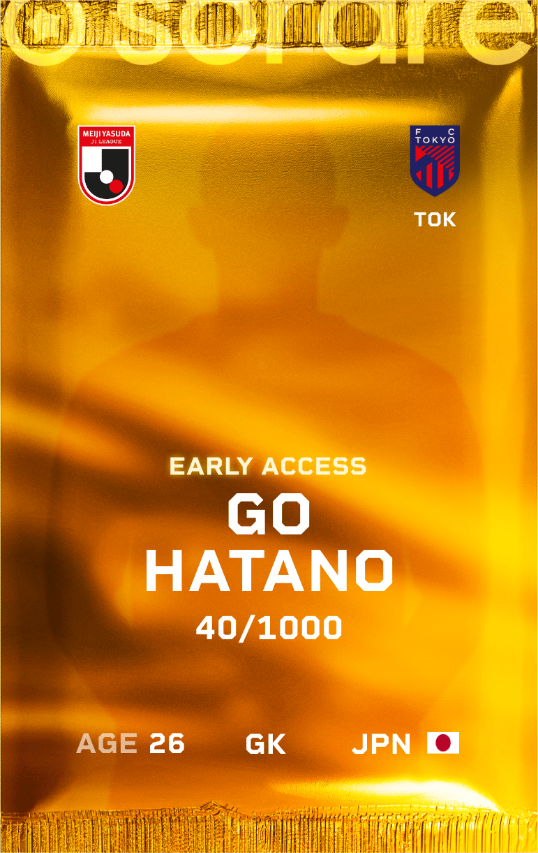 Go Hatano 2025-26 • Limited 40/1000