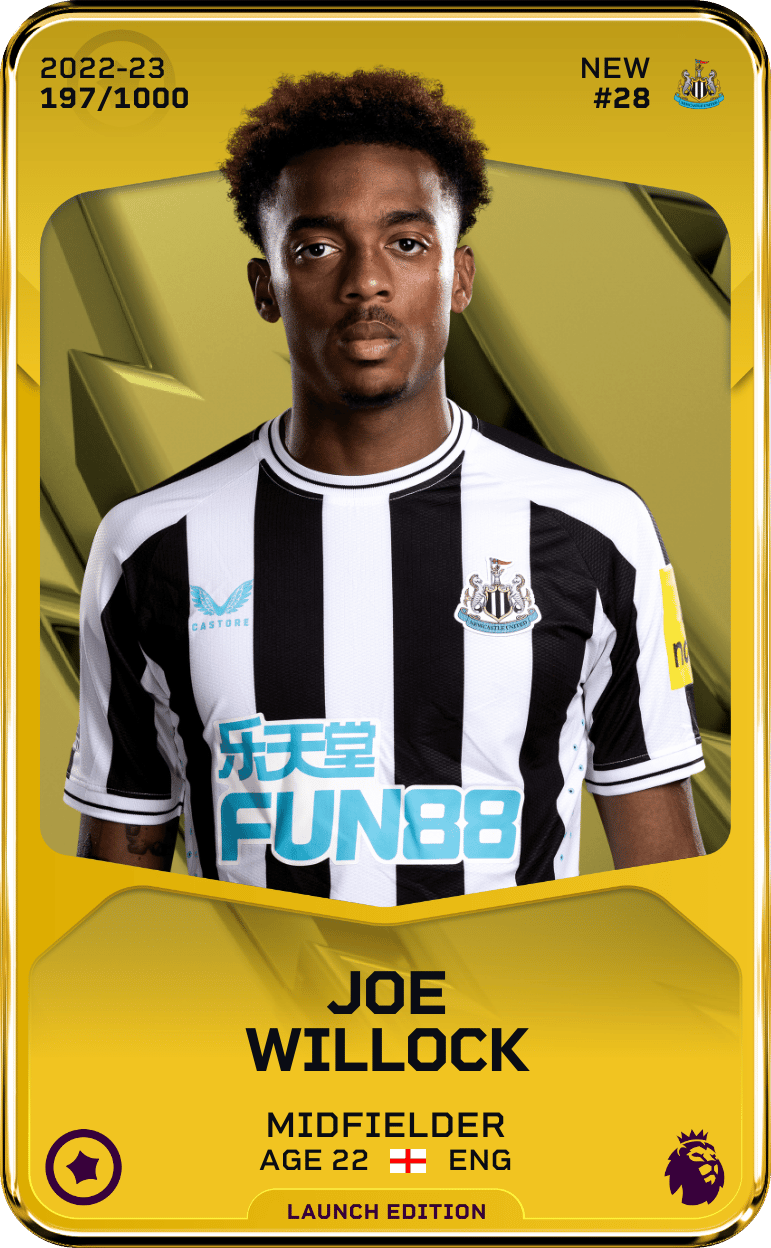 Joe Willock 2022-23 • Limited 197/1000