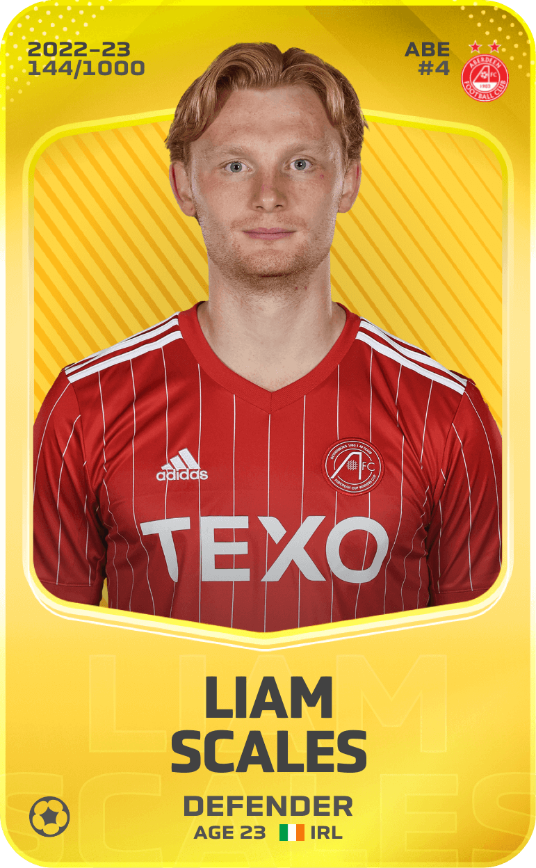 Liam Scales 2022-23 • Limited 144/1000