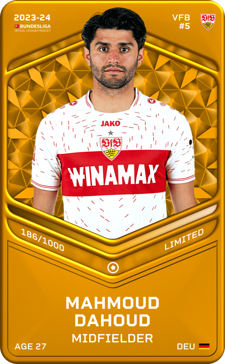 Mahmoud Dahoud 2023-24 • Limited 186/1000