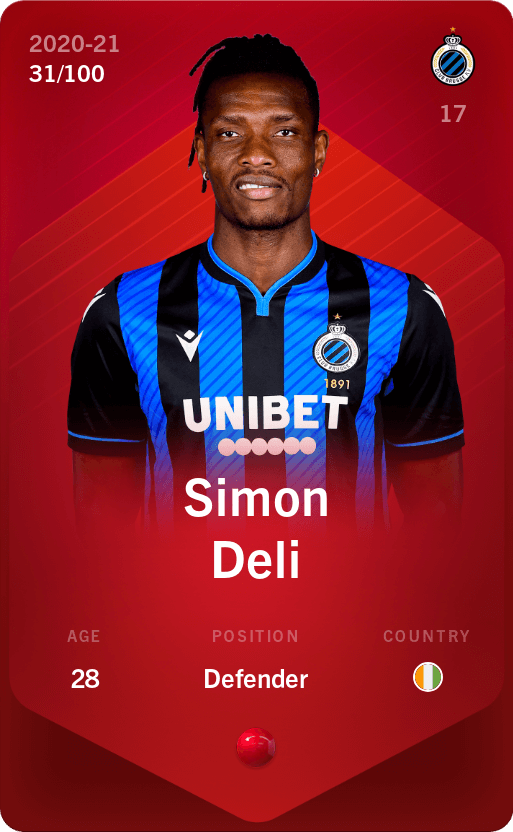 Simon Deli 2020 21 Rare 31 100