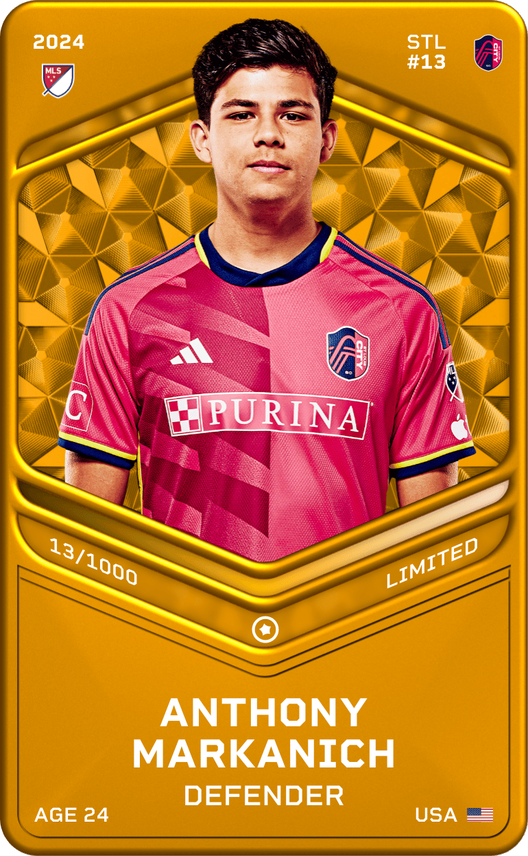 Anthony Markanich 2024-25 • Limited 13/1000