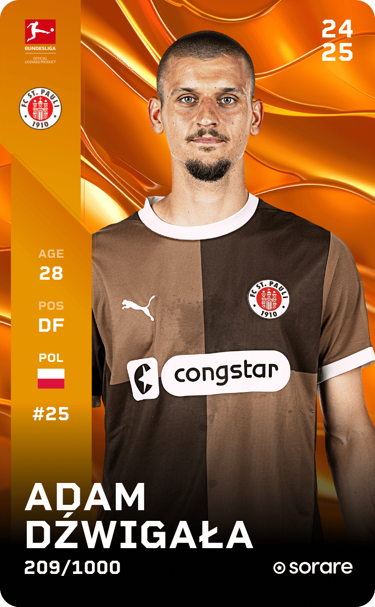 Adam Dźwigała 2024-25 • Limited 209/1000