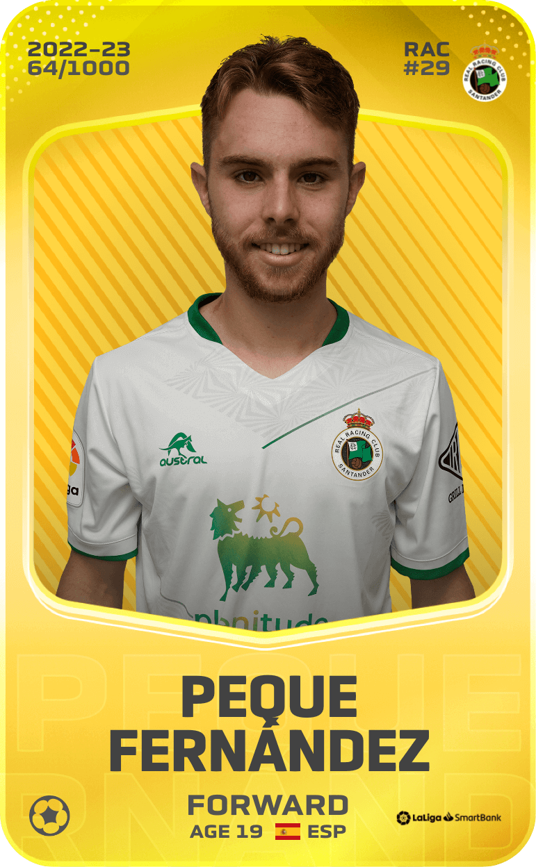 Peque Fernández 2022-23 • Limited 64/1000