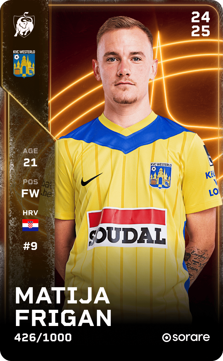 Matija Frigan 2024-25 • Limited 426/1000