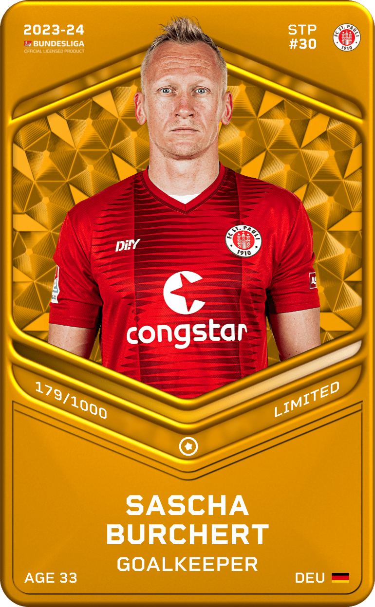 Sascha Burchert 2023-24 • Limited 179/1000