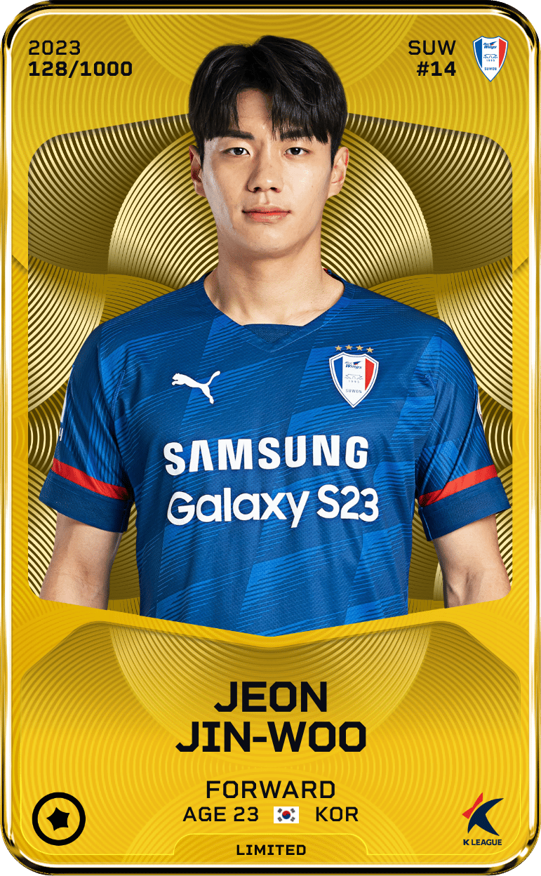 Jeon Jin-Woo 2023-24 • Limited 128/1000