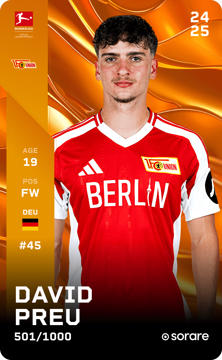 David Preu 2024-25 • Limited 501/1000