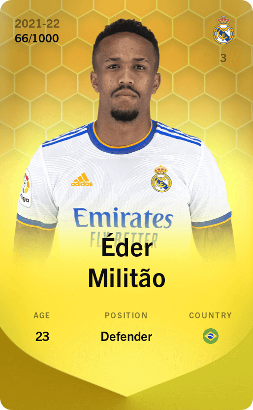 Éder Militão 2021-22 • Limited 66/1000
