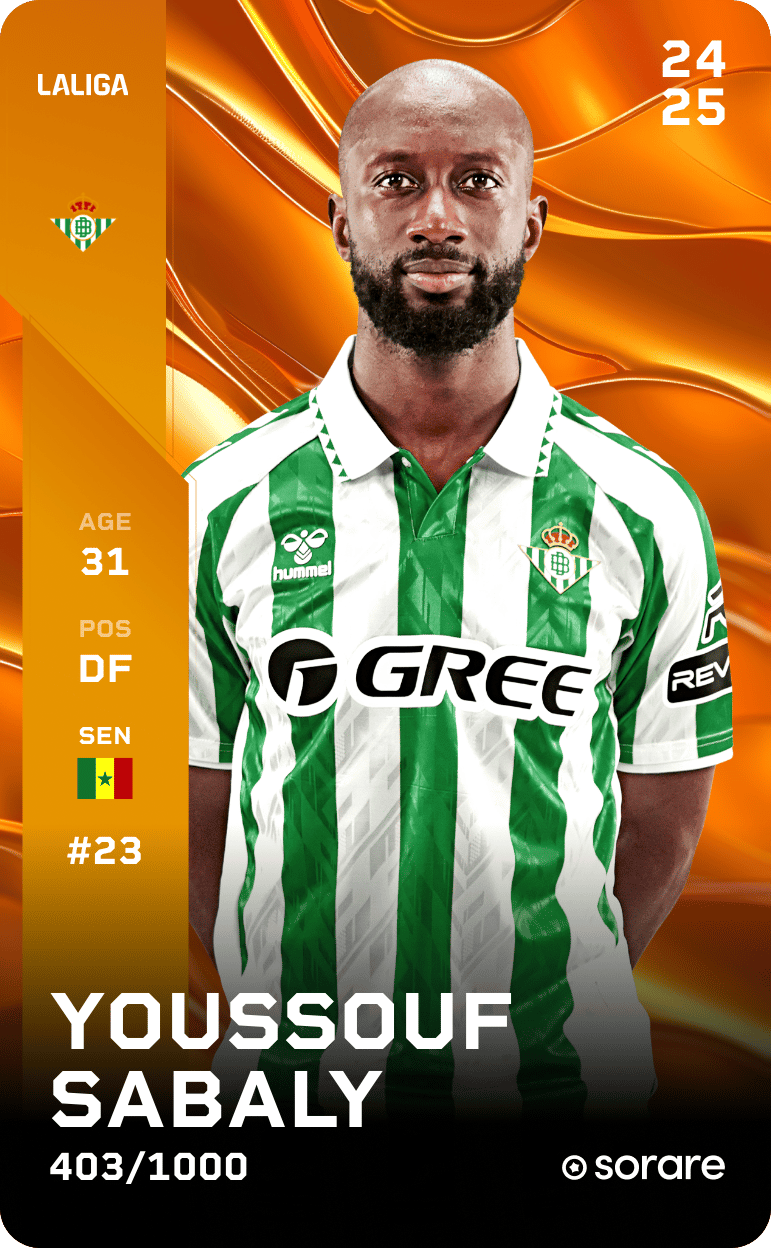 Youssouf Sabaly 2024-25 • Limited 403/1000