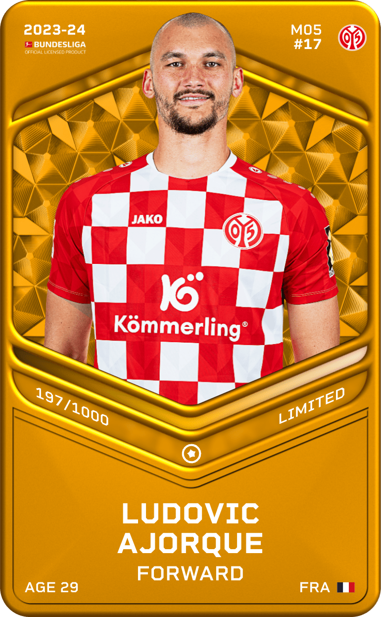 Ludovic Ajorque 2023-24 • Limited 197/1000