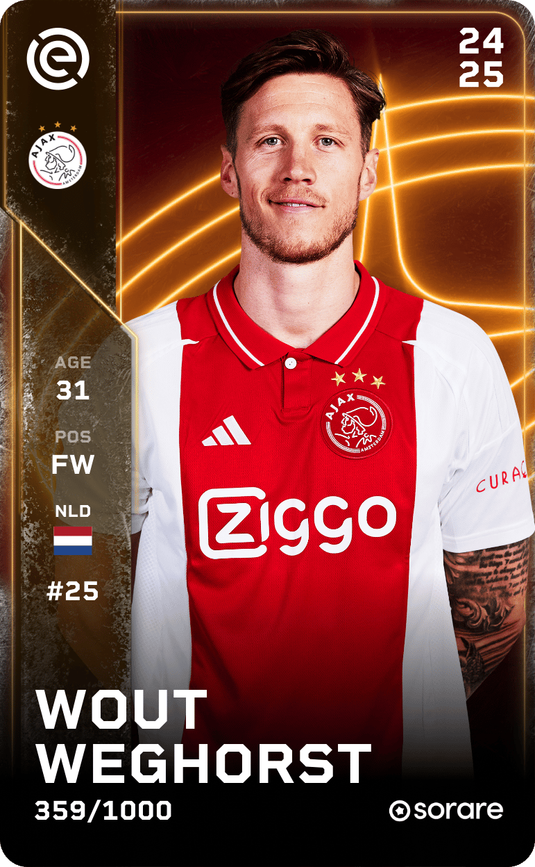 Wout Weghorst 2024-25 • Limited 359/1000