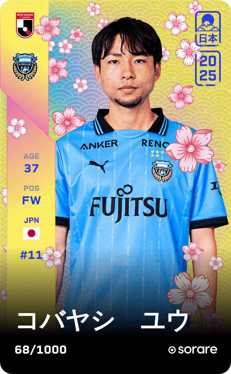 Yu Kobayashi 2025-26 • Limited 68/1000