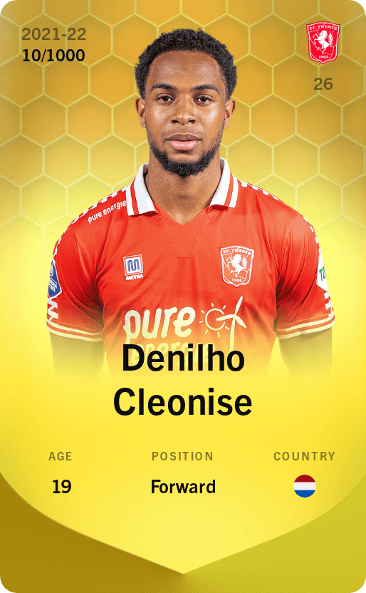 Denilho Cleonise 2021-22 • Limited 10/1000