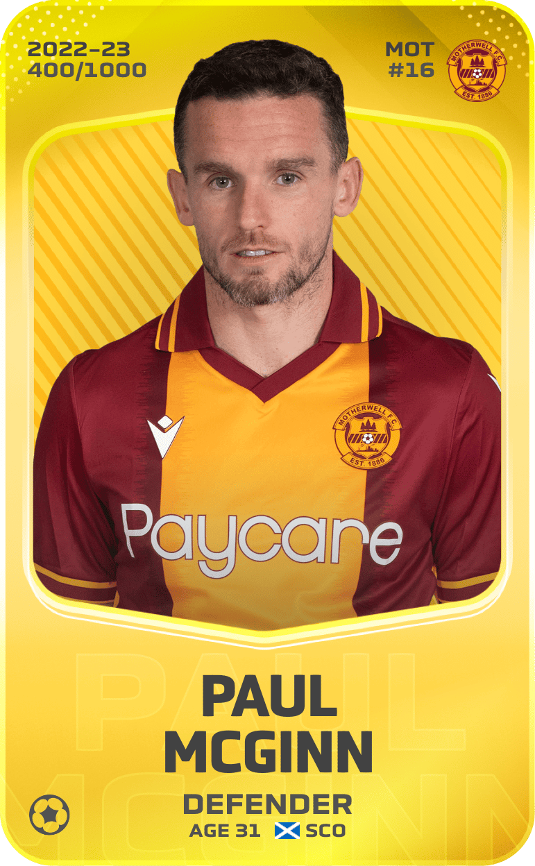 Paul McGinn 2022-23 • Limited 400/1000