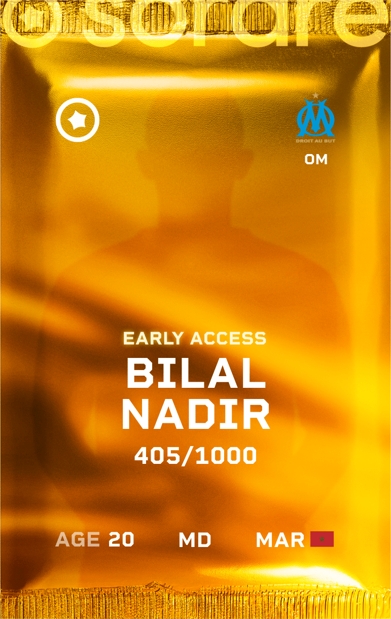 Bilal Nadir 2024-25 • Limited 405/1000