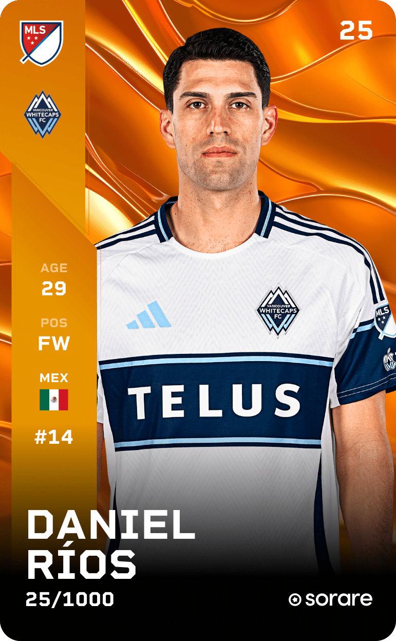 Daniel Ríos 2025-26 • Limited 25/1000