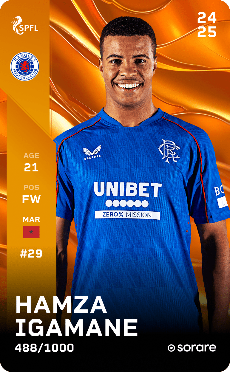Hamza Igamane 2024-25 • Limited 488/1000