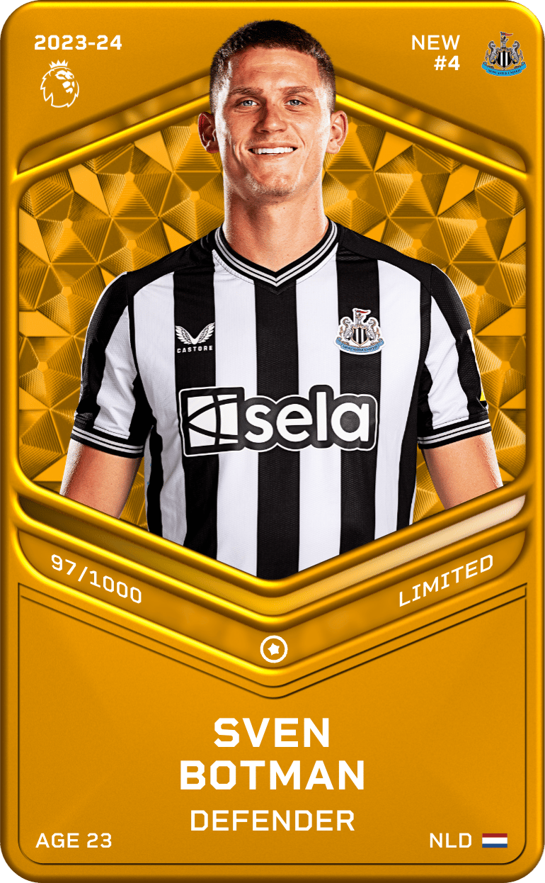Sven Botman 2023-24 • Limited 97/1000