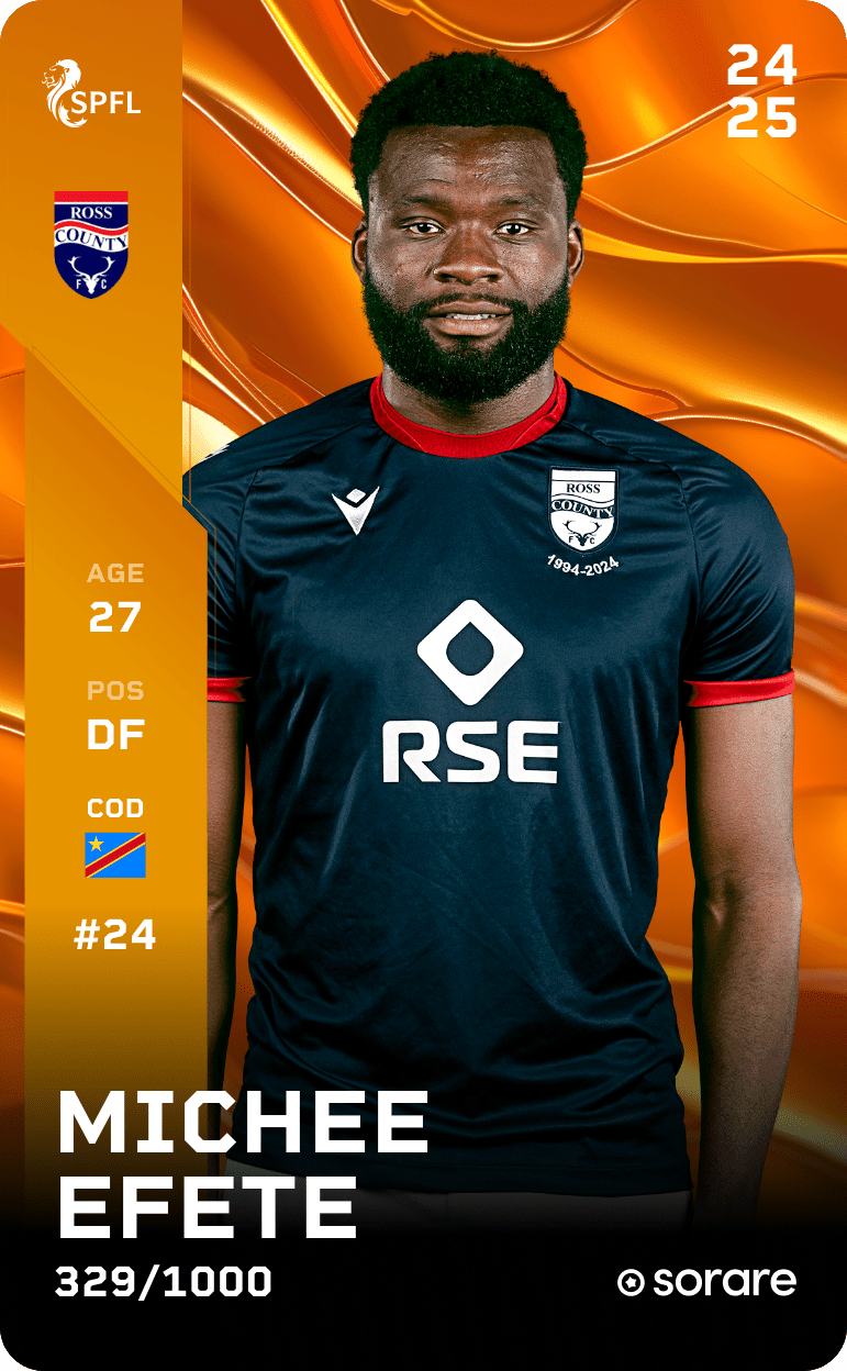 Michee Efete 2024-25 • Limited 329/1000
