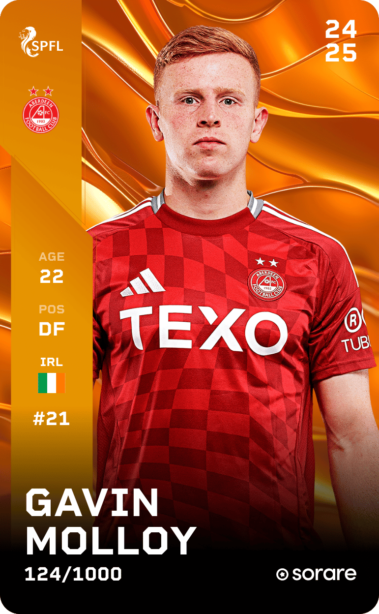 Gavin Molloy 2024-25 • Limited 124/1000