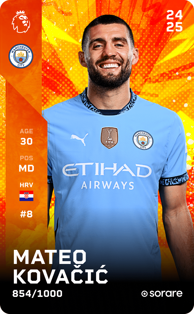Mateo Kovačić 2024-25 • Limited 854/1000