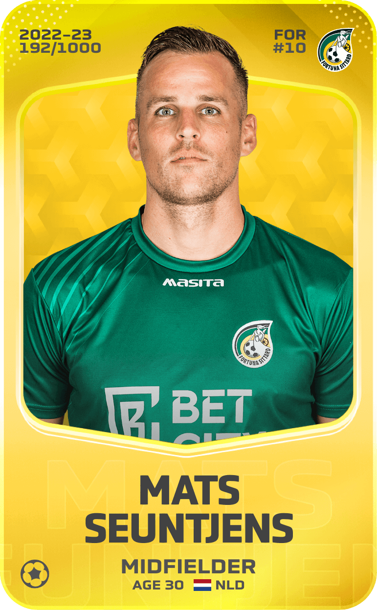 Mats Seuntjens 2022-23 • Limited 192/1000