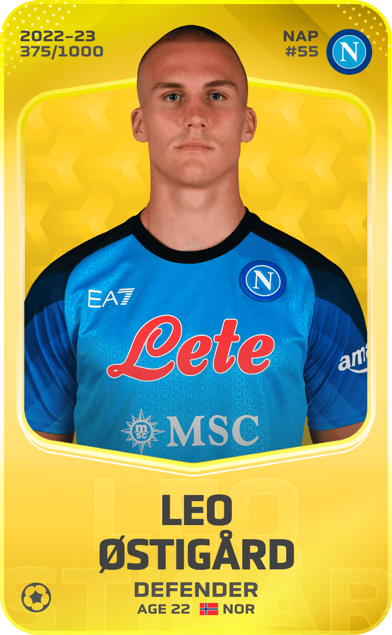 Leo Østigård 2022-23 • Limited 375/1000