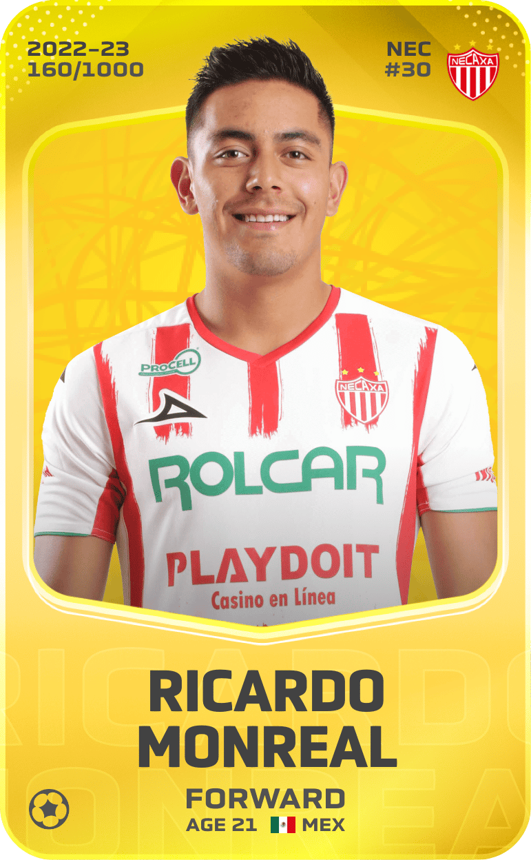 Ricardo Monreal 2022-23 • Limited 160/1000