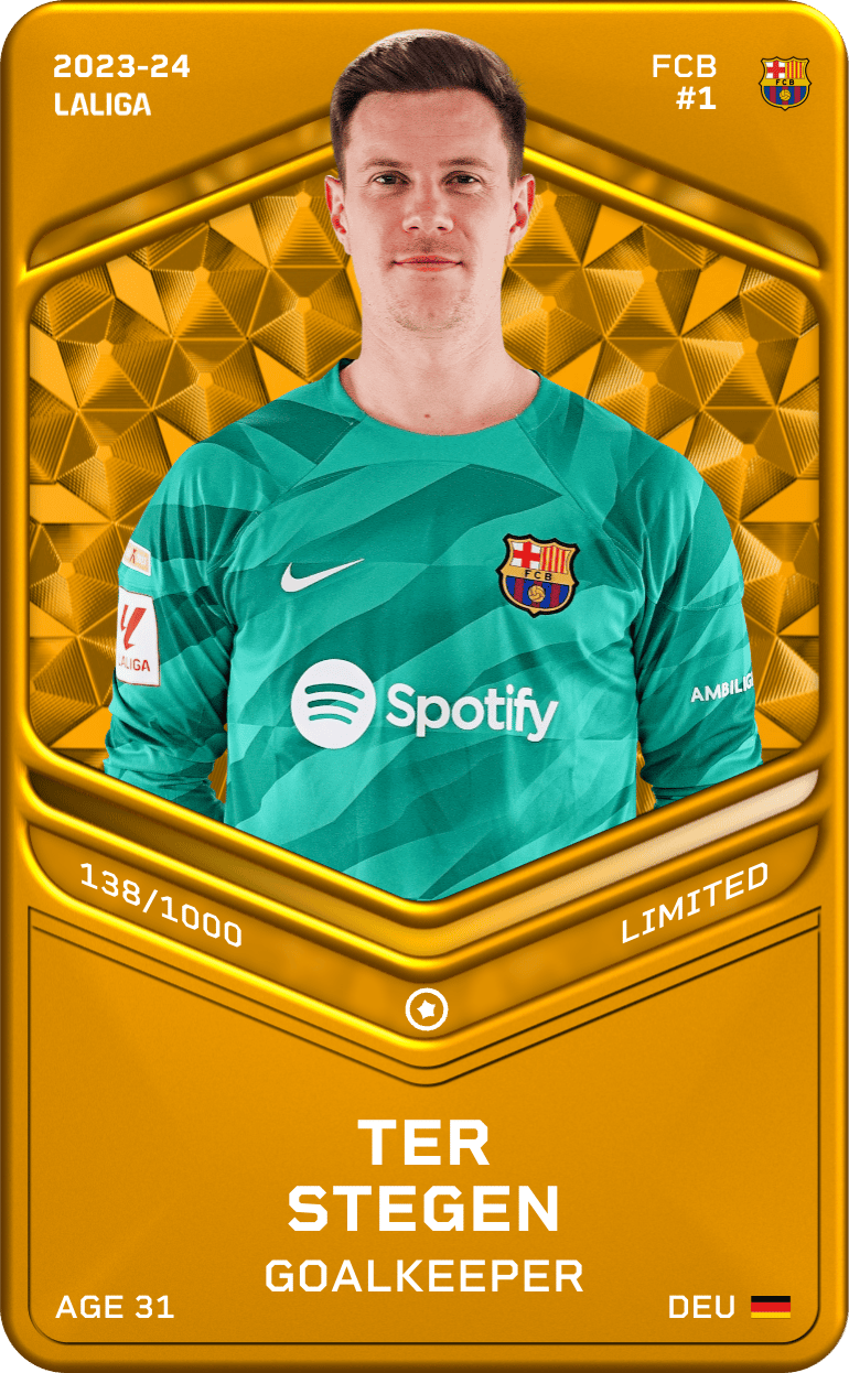ter Stegen 2023-24 • Limited 138/1000