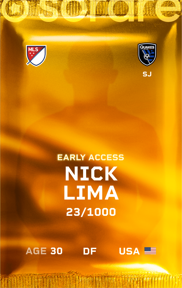 Nick Lima 2025-26 • Limited 23/1000