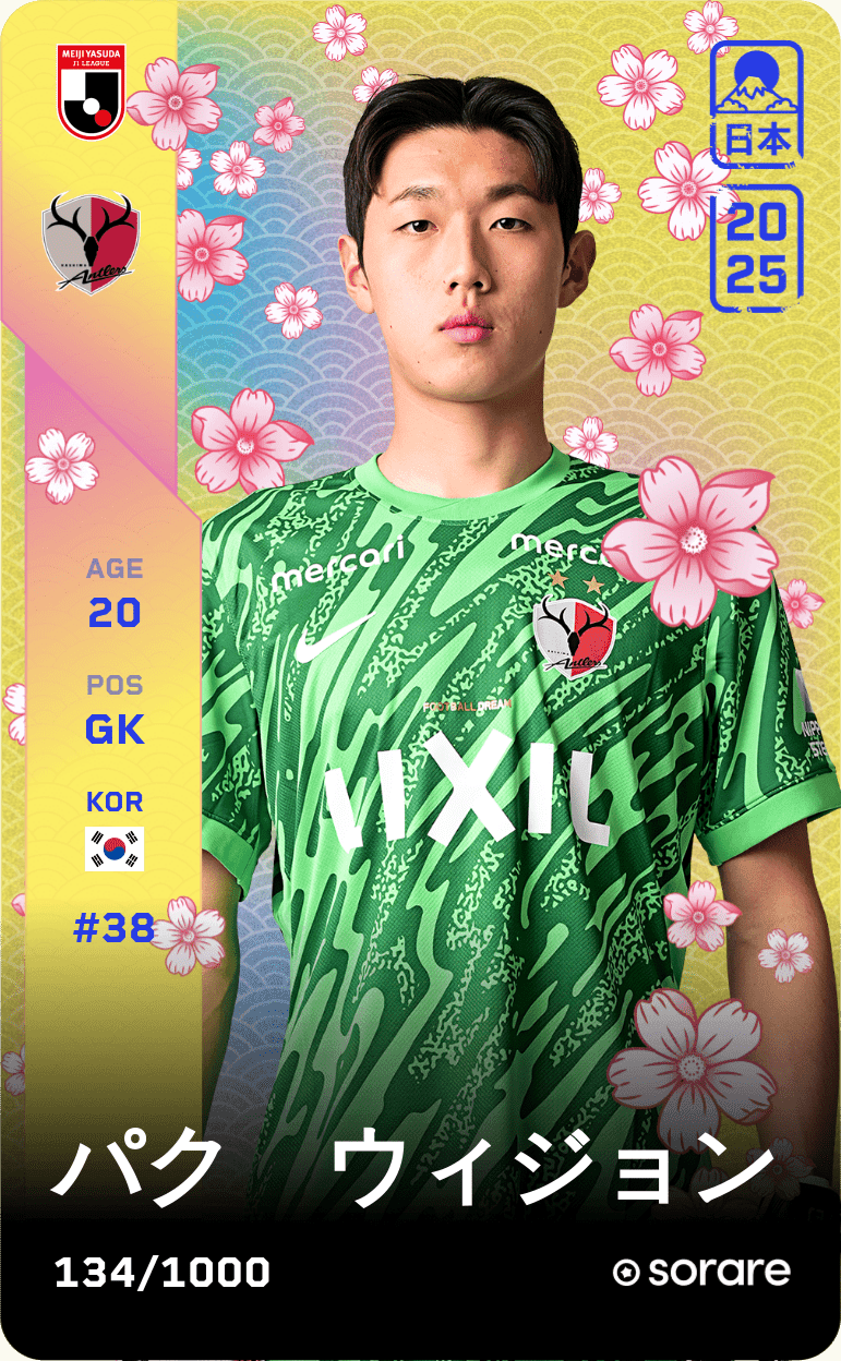 PARK EUI JEONG 2025-26 • Limited 134/1000