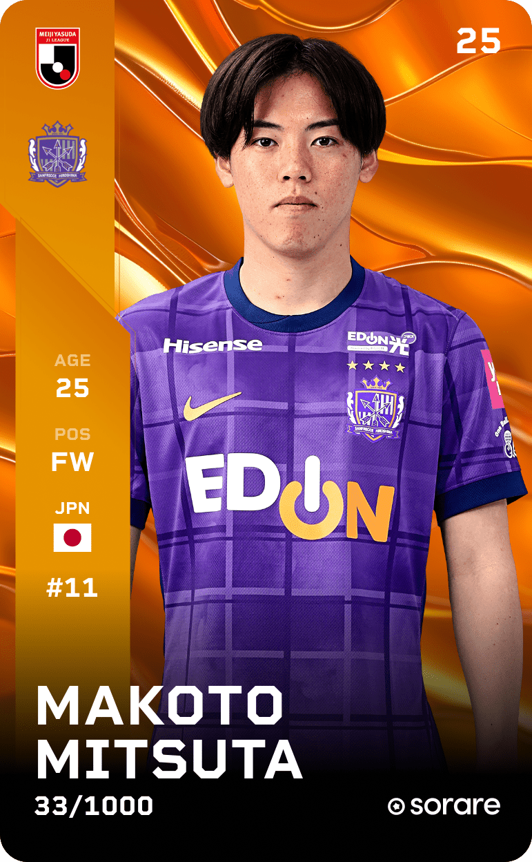 Makoto Mitsuta 2025-26 • Limited 33/1000
