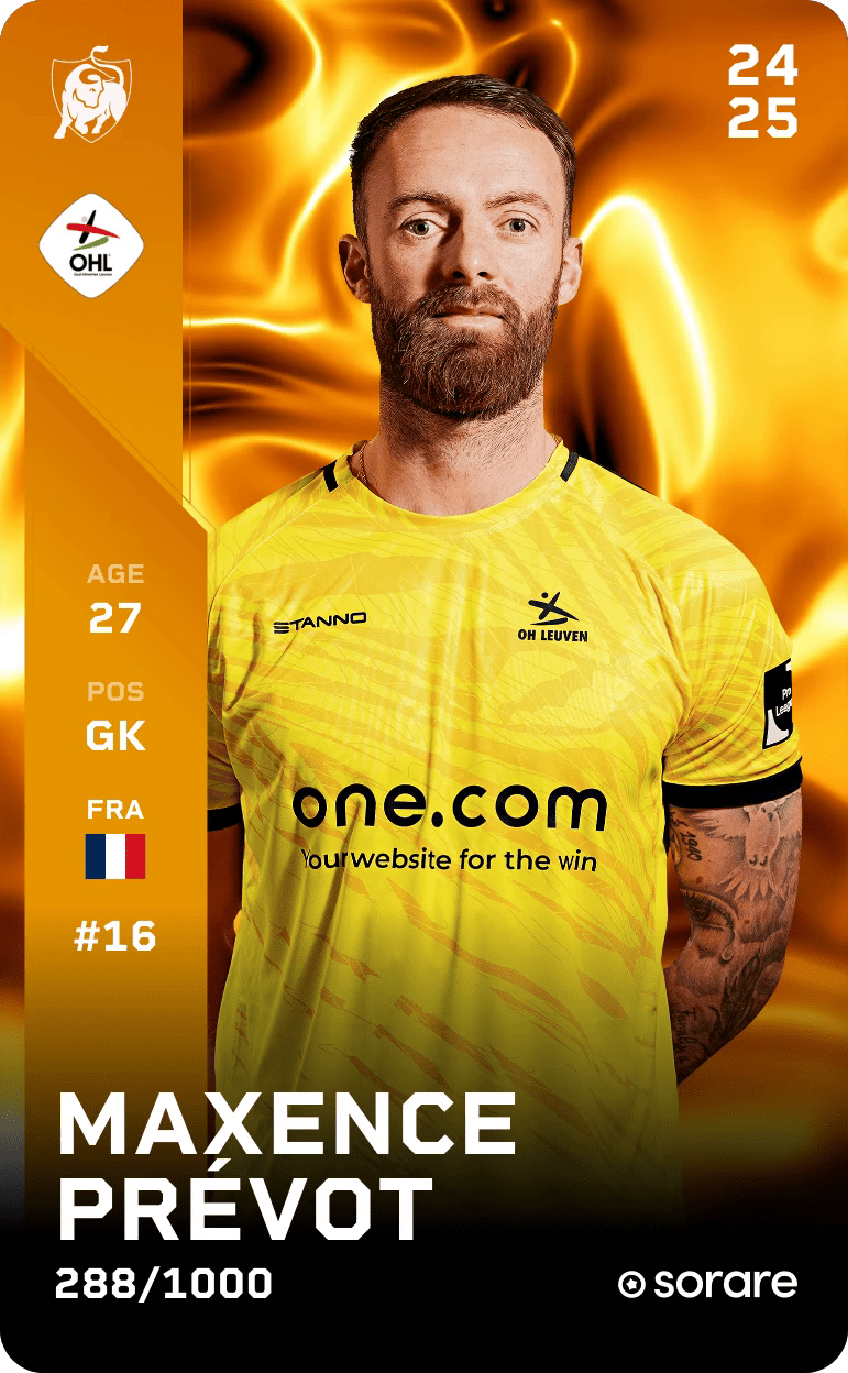 Maxence Prévot 2024-25 • Limited 288/1000