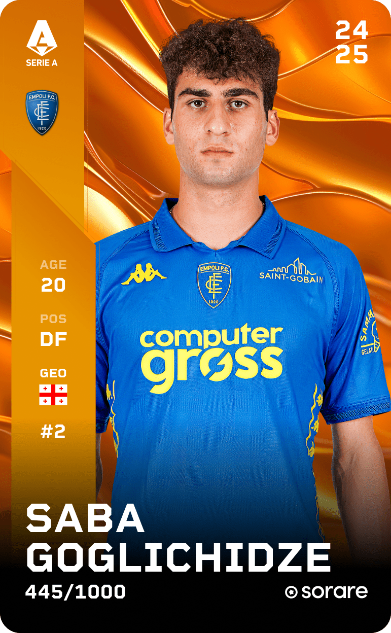 Saba Goglichidze 2024-25 • Limited 445/1000