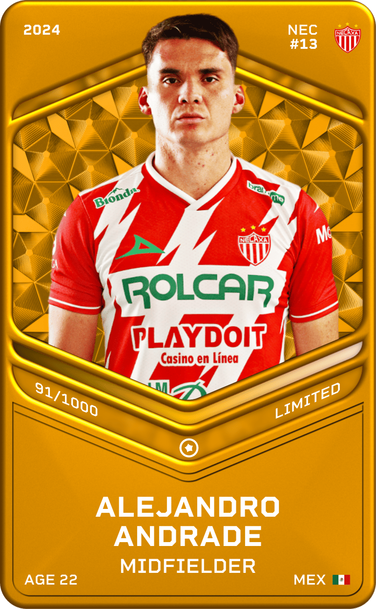 Alejandro Andrade 2024-25 • Limited 91/1000